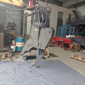 Les cisailles de démolition <span class=keywords><strong>pour</strong></span> excavatrices ont une forte force de coupe et peuvent facilement découper les plaques d'acier. - Product Image 3