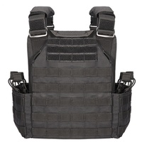 Nouveau Gilet Tactique Modulaire Découpe Laser en Oxford 600D à Libération Rapide, Gilet Pare-Balles avec Plaques PE et Aramide
