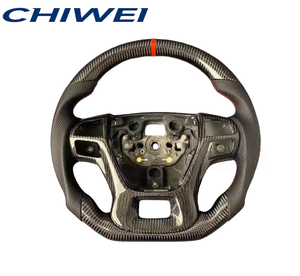 <span class=keywords><strong>พวงมาลัย</strong></span>หนังคาร์บอนไฟเบอร์ 4 ก้าน สำหรับ Everest Ranger ปี 2015-2023 พร้อมไฟ LED ระบบทำความร้อน ทรงสปอร์ต แบบแบนด้านล่าง แบบกำหนดเอง - Product Image 5