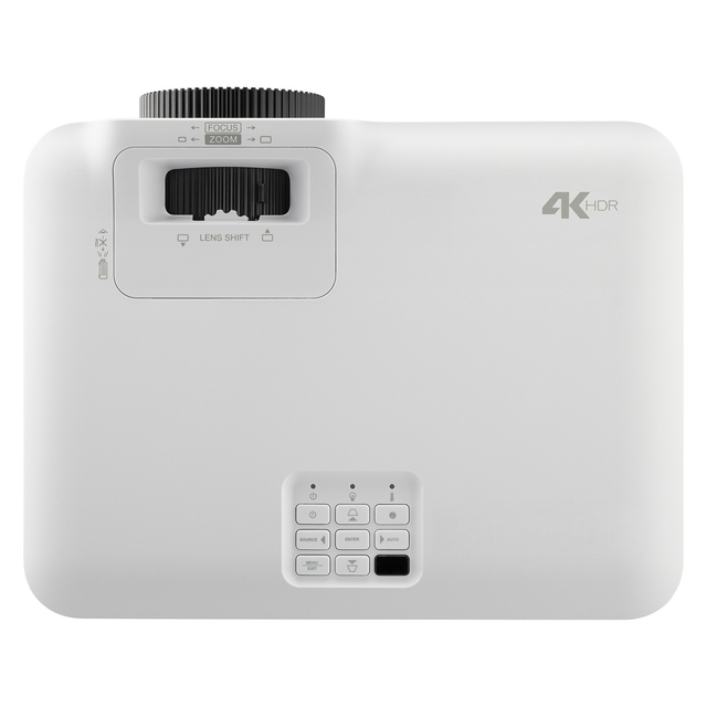 For LX700-4K 38402160 DLP Laser Home Theater Projector 3000-3500 ANSI Lumens 3000000:1 Contrast 1.36x Zoom 4.2ms Input
