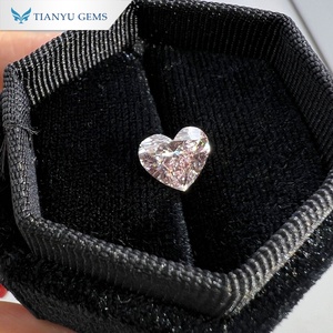 <span class=keywords><strong>Diamante</strong></span> Cultivado en Laboratorio Tianyu Gems <span class=keywords><strong>de</strong></span> 0.5ct, Corte Corazón <span class=keywords><strong>Rosa</strong></span> Fantasía, para Anillos <span class=keywords><strong>de</strong></span> Joyería - Product Image 6
