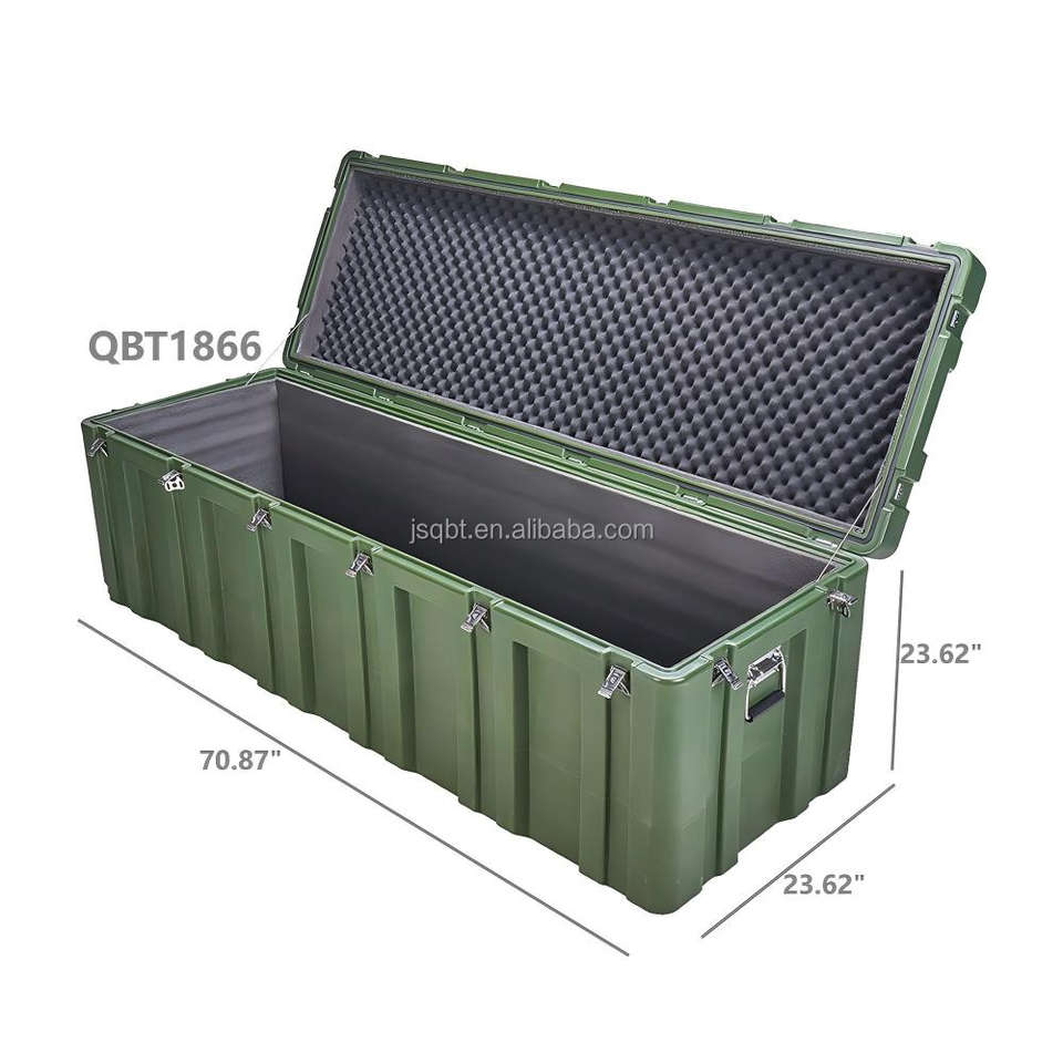 Rotationally Molded Rugged-Duty Single Lid Case with Foam Interior ...