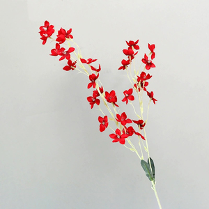 Rose artificielle réaliste en velours rouge et blanc de haute qualité, fleur de lotus, Pâques, Noël, Saint-Valentin, Nouvel An - Product Image 6