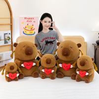Peluche Capybara de Qualité Supérieure, Douce et Réaliste, Jouet en Peluche pour Décoration de Crèche, Cadeau de Fête, Livraison Rapide, Nouveau