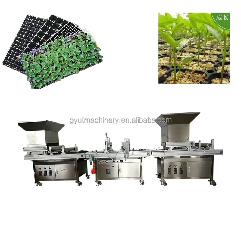 Máquina de siembra de semillas de verduras con precio de descuento, plantador de semillas de repollo, máquina de siembra de vivero