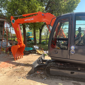 Excavadora Mini Sobre Orugas Usada Hitachi ZX60 de 6 Toneladas, Máquina Duradera y Eficiente con Gran Capacidad de Trabajo - Product Image 1