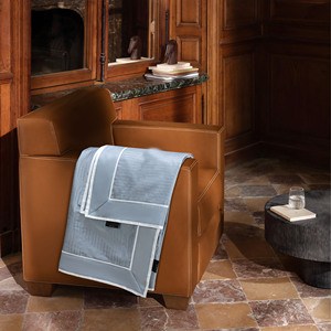 Ropa de cama tejida personalizada de primera calidad: Juego de funda nórdica de mezcla de algodón y seda de los años 120 para una sensación de hotel de 5 estrellas - Product Image 2