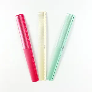 Premium Custom Supplier Professional Antistatic Salon Cutting Barber Hair Brush Double Tooth Comb