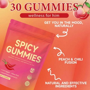 Vitality Support Chili Pepper Spicy Maca Root Muira Puama Epimedium Cube Gummies Hormone Balance Healthcare <b>Gummy</b> <b>Candy</b> - Product Image 4