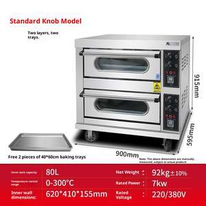 <span class=keywords><strong>Horno</strong></span> Profesional Grande de 3 Niveles y 6 Bandejas para Pan y Galletas, <span class=keywords><strong>Horno</strong></span> de Piedra, <span class=keywords><strong>Horno</strong></span> de Gas con Máquina de Inyección de Vapor - Product Image 6