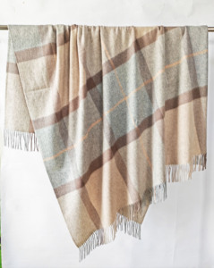 <span class=keywords><strong>Manta</strong></span> de lana pura-Sofá de té inglés Sofá de picnic, <span class=keywords><strong>manta</strong></span> de cama-Lana natural Gruesa y natural Tamaño: 140x200 cm - Product Image 3