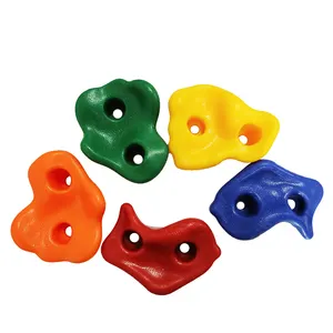 SD-003 Best brands playground accessories climbing wall and clmbing holds rock wall
