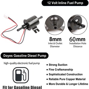 Hep-02a Electronic Fuel <b>Pump</b> <b>12V</b> For Agricultural Tractors Upgrade Model - Product Image 4