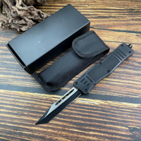 Couteau de plein air de haute qualité en gros, manche en alliage de zinc, acier inoxydable 8cr13 haute dureté, couteau pliant mini portable EDC