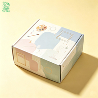 Boîtes d'expédition en carton ondulé personnalisées OEM ODM pour l'emballage de cadeaux e-commerce, boîtes d'expédition écologiques, logo, directement de l'usine, SGS RoHS