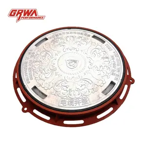 Chinese Factory Wholesale Waterproof Heavy Duty Ductile Cast Iron Manhole Cover Aluminum Price With Frame 800 D400