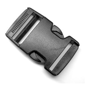 Hebillas de pompón para correas de mochila, hebilla de Liberación lateral de plástico para correas de mochila, accesorios de piezas de bolsa negra - Product Image 4