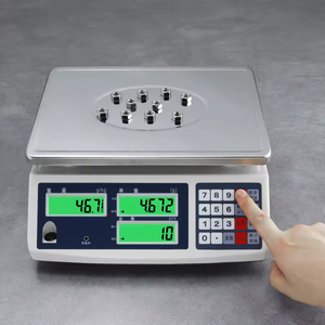 Changxie Factory Hochwertige Waage 3KG/0,1G 15KG/0,5G 30KG Industrielle elektronische Zähl tischplatte mit handels üblicher Waage - Product Image 5