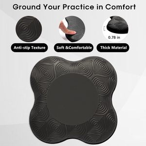 Almohadilla de Yoga para Rodillas, Cojín Suave de Espuma TPE, Soporte Protector para Codos, Piernas y Brazos, para Ejercicios de Equilibrio, Fitness, Yoga - Product Image 3