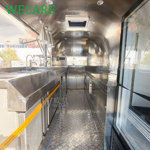 Camión de helados WECARE Bubble Tea, café, restaurante totalmente equipado, carrito móvil para perritos calientes, barbacoa, Pizza, remolque de comida con cocina completa - Product Image 5