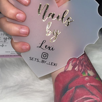 Plaque à ongles en forme de coeur à paillettes en marbre 3mm accessoire photo acrylique pour affichage et support pour photos de publicité d'ongles