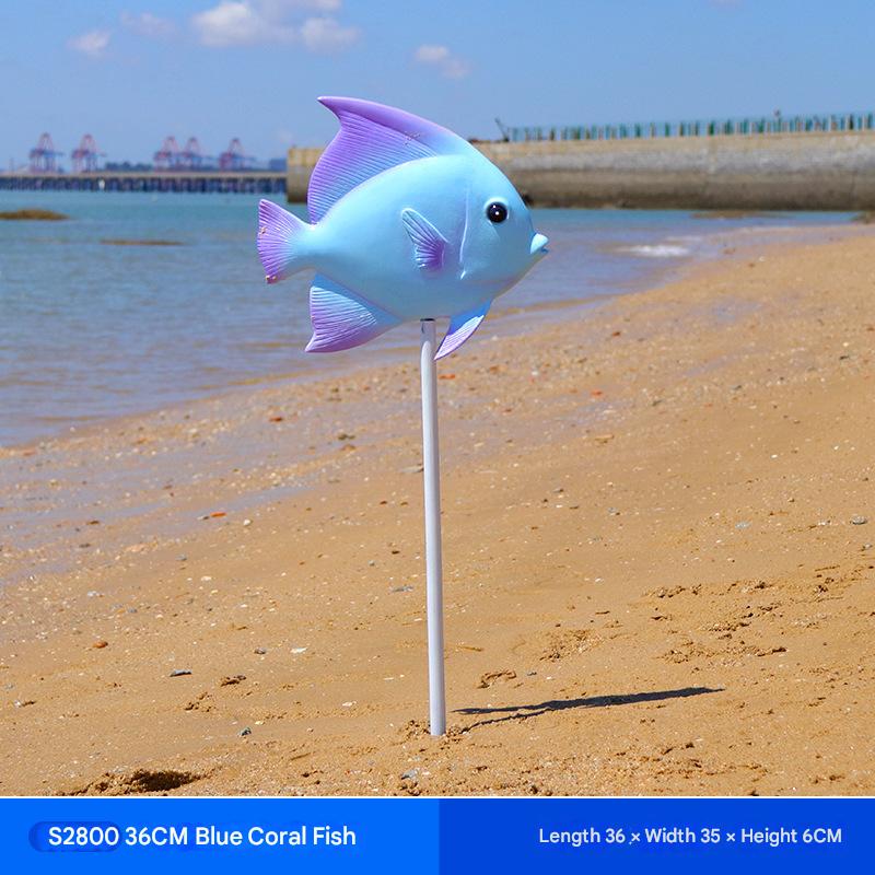 ปลาปะการังสีน้ำเงิน Style02_36cm