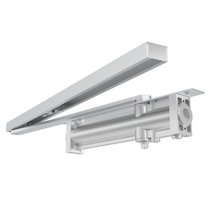 Ferme-porte dissimulé, rebond automatique, sans positionnement, pour porte vitrée d'hôtel, rail coulissant à amortisseur hydraulique - Product Image 1
