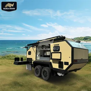 Off Road karavan Rhino GÜNEŞ PANELI kitleri çekme karavan s Pop Top çadır kamp römorku karavan çekme karavan OTR