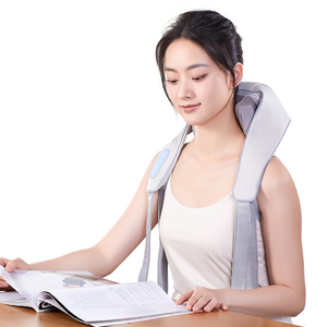 <span class=keywords><strong>Pangao</strong></span> Intelligent Rechargeable Portable Électrique Chauffant Pétrissage Profond Shiatsu Dos Cou et Épaule Masseur - Product Image 1