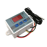 Controlador de Temperatura Programable OKY3065-12-1 con Pantalla LED de Alta Precisión XHW3002 para Sous Vide, Fermentación y Terrarios de Reptiles