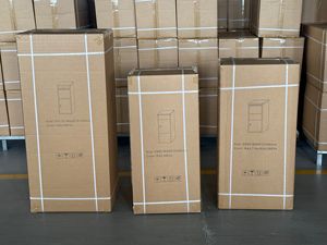 Boîte aux lettres <span class=keywords><strong>de</strong></span> colis JH-Mech aux <span class=keywords><strong>dimensions</strong></span> spacieuses personnalisables et au design moderne Boîte à colis autoportante à compartiments journaux - Product Image 5