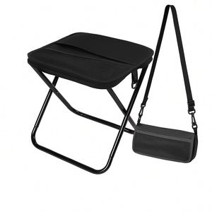 Outdoor Backpack Folding <b>Stool</b> Simple Portable Camping Sports Chair Fishing for Beach and Line up - Product Image 4