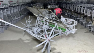 6 Lines 18 cm Planting Machine <b>Gasoline</b> Powered High Efficiency Farm Equipment for Rice Vegetable Vietnam Manufacturer New Model - Product Image 4