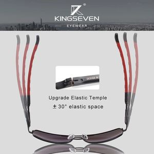 KINGSEVEN-gafas de sol de aluminio para hombre y mujer, lentes de diseño de marca, para conducir, 2022, 725 - Product Image 4