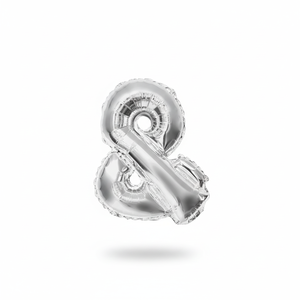 Palloncino in argento Mylar e il simbolo delle decorazioni per eventi di festa per la laurea di addio al nubilato per la festa della mamma include l'elio - Product Image 2