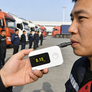 AECTEC K1 Mini con Diseño de Llavero |   Fácil de Transportar |   Resultados Instantáneos |   Alcoholímetro Portátil Esencial para la Seguridad Vial en Exteriores - Product Image 5