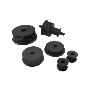 Tùy chỉnh bán buôn luyện kim bột thép không gỉ sắt hợp kim bôi Đen bánh răng chống gỉ ròng rọc - Product Image 1