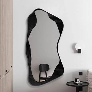 Specchio da Parete a Figura Intera Moderno e Lussuoso per <span class=keywords><strong>Ingresso</strong></span>, Design Irregolare in Stile Art Déco - Product Image 4