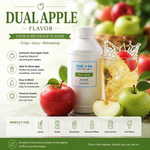 Arôme alimentaire double saveur pomme verte et pomme <span class=keywords><strong>rouge</strong></span> de qualité alimentaire pour boissons - Product Image 1