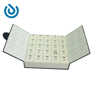 <span class=keywords><strong>2025</strong></span> Hộp Quà Tặng Kẹo In Ấn Rỗng Màu Đen Tùy Chỉnh Giấy Bao Bì Giáng Sinh Đếm Ngược Hộp Advent Lịch Hộp Cho Sô Cô La - Product Image 4