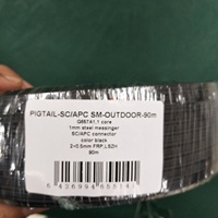Kabel Patch Kabel Serat Optik Yang Belum Terhubung dengan Konektor SC LC