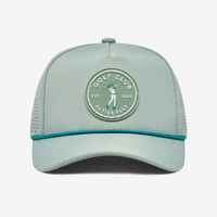 Gorras de Golf Personalizadas con Logotipo 3D en PVC, Gorras Deportivas de Malla con Cordón, Gorra de Béisbol