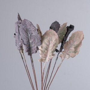 ใบเขตร้อนเทียมใบ Malus ใบ2024เทียม alocasia <span class=keywords><strong>caladium</strong></span> <span class=keywords><strong>Bicolor</strong></span> ใบไม้ประดิษฐ์สำหรับตกแต่ง - Product Image 1