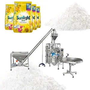 Automatic stainless steel 304 vertical 1kg 10kg dry cocoa washing powder sachet packing machine
