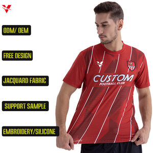 定制男式涤纶速干足球服透气批发足球球衣足球服运动服球衣套装 Z25852 - Product Image 1