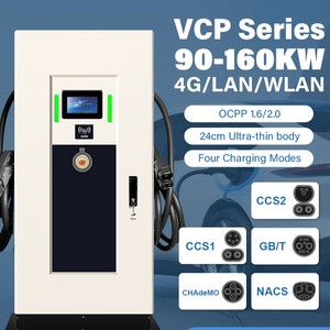 <span class=keywords><strong>Cargador</strong></span> Rápido para Vehículos Eléctricos CCS2 GBT de 80kW con Dos Conectores, <span class=keywords><strong>Precio</strong></span> al por Mayor, Bajo Nivel de Ruido, para Modelo 3 - Product Image 6