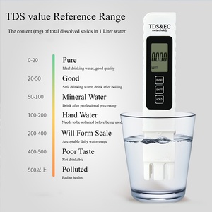 Testeur TDS <span class=keywords><strong>EC</strong></span> de température avec ou sans rétroéclairage, tolérance de 2%, batterie 50mAh - Product Image 2