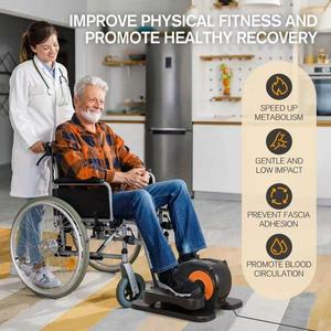 Machine de vélo d'exercice à domicile Mini entraîneur elliptique électrique pour vélo de chaise de bureau pour personnes âgées - Product Image 4