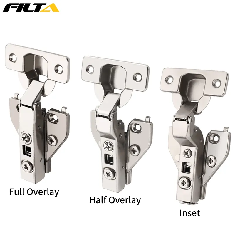 Filta家具ハードウェア3D調整可能ナイロンダンパーソフトクローズ油圧キャビネットヒンジ