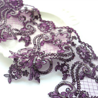 Robe de mariée en dentelle brodée exquise, en voile, garniture à paillettes personnalisée, pour femmes, nouvelle collection